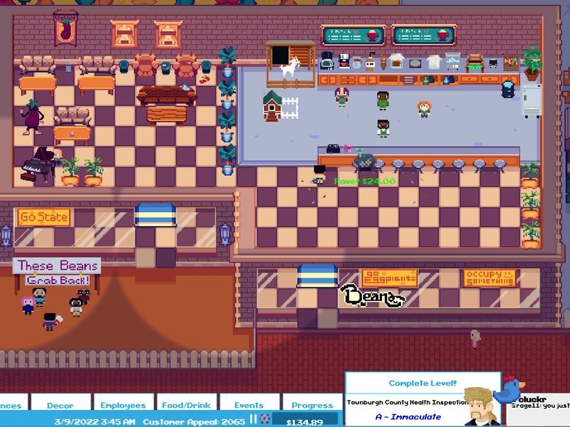 Beans The Coffee Shop Simulator — скриншот 2