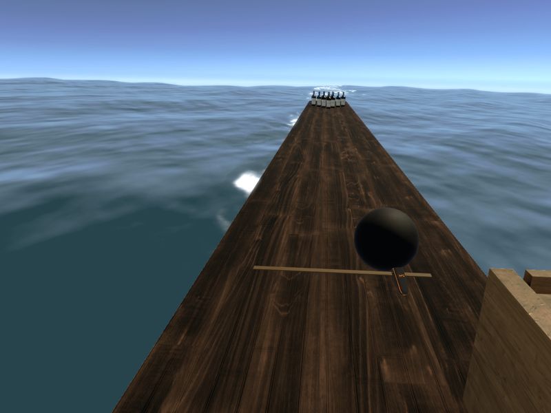Beach Bowling Dream VR — скриншот 5