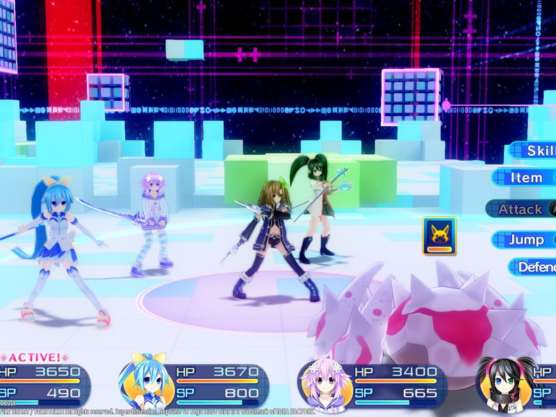 Superdimension Neptune VS Sega Hard Girls — скриншот 2
