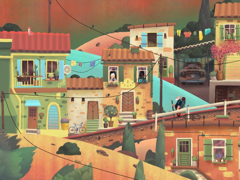 Old Man's Journey — скриншот 2