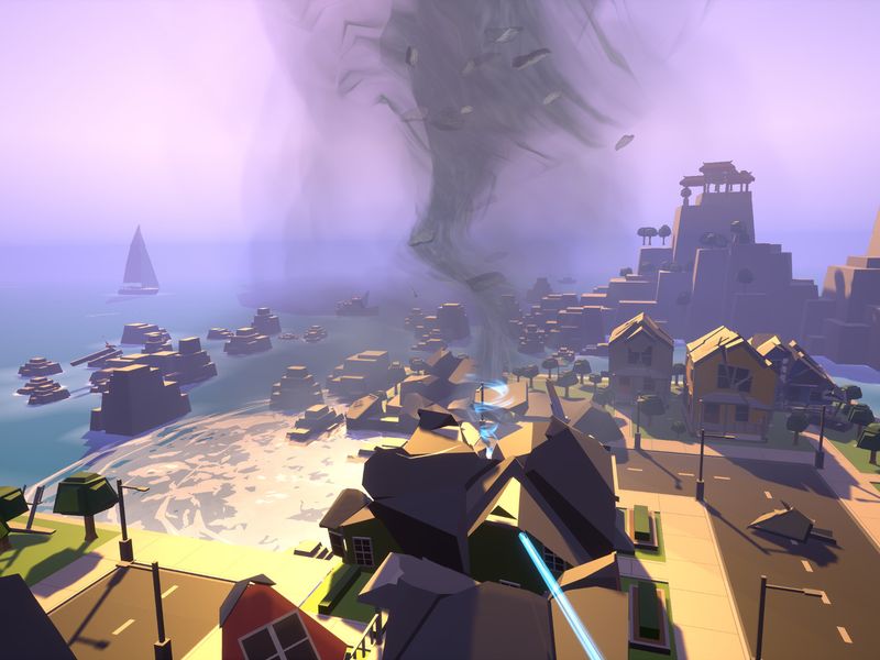 VRobot VR Giant Robot Destruction Simulator — скриншот 4