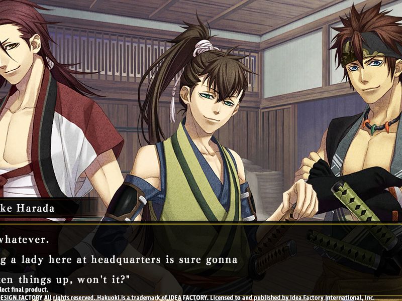 Скриншот 5 — Hakuoki Kyoto Winds