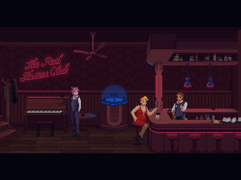 The Red Strings Club — скриншот 1