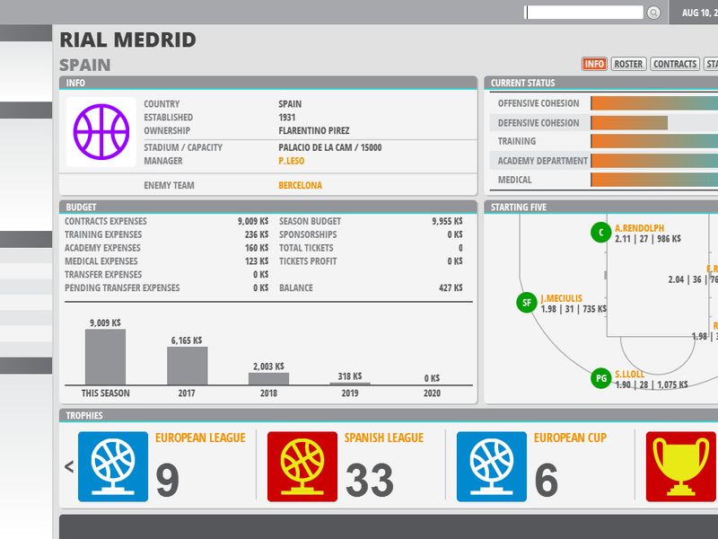 World Basketball Manager 2 — скриншот 1