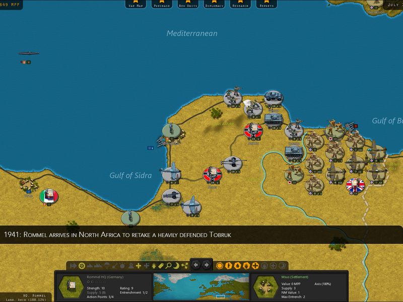 Strategic Command WWII: War in Europe — скриншот 7