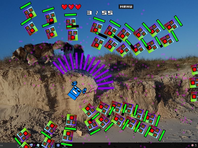 CPU Invaders — скриншот 2