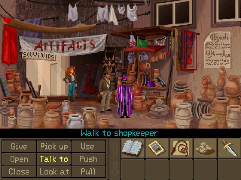 Indiana Jones and the Fate of Atlantis — скриншот 4