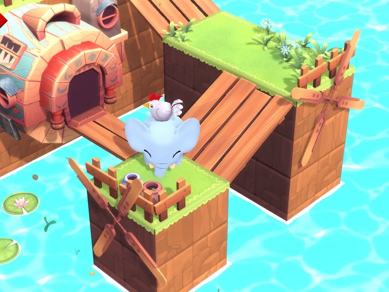 Yono and the Celestial Elephants — скриншот 1