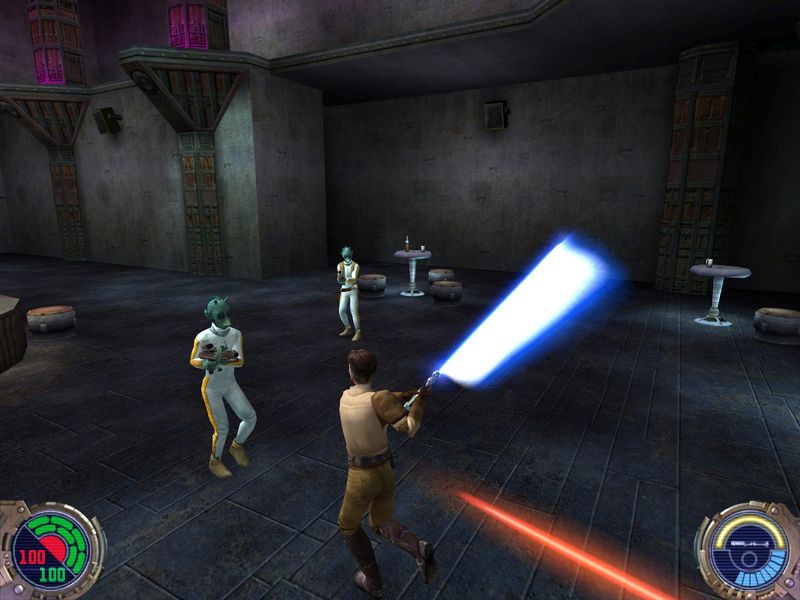 Скриншот 1 — Star Wars Jedi Knight II Jedi Outcast