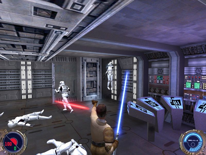 Скриншот 3 — Star Wars Jedi Knight II Jedi Outcast
