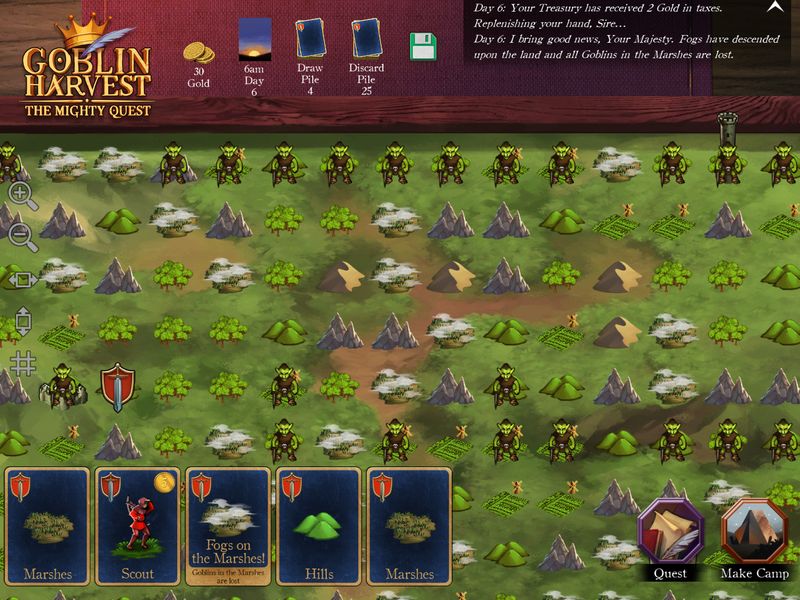 Goblin Harvest The Mighty Quest — скриншот 1