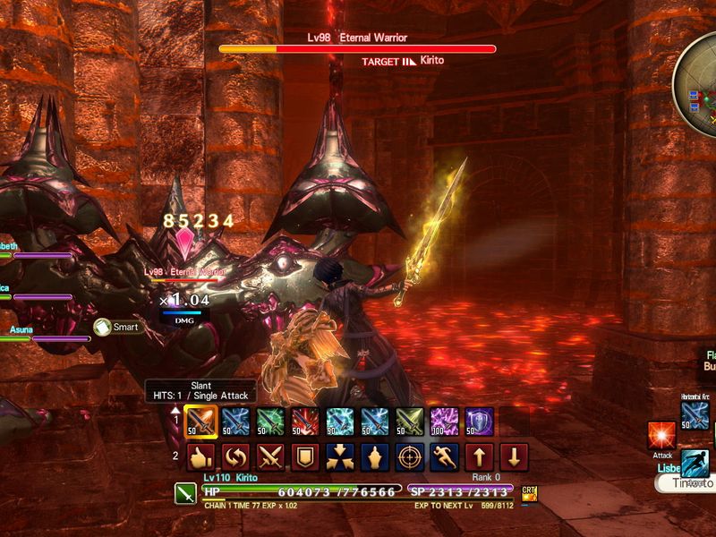 Sword Art Online Hollow Realization — скриншот 3