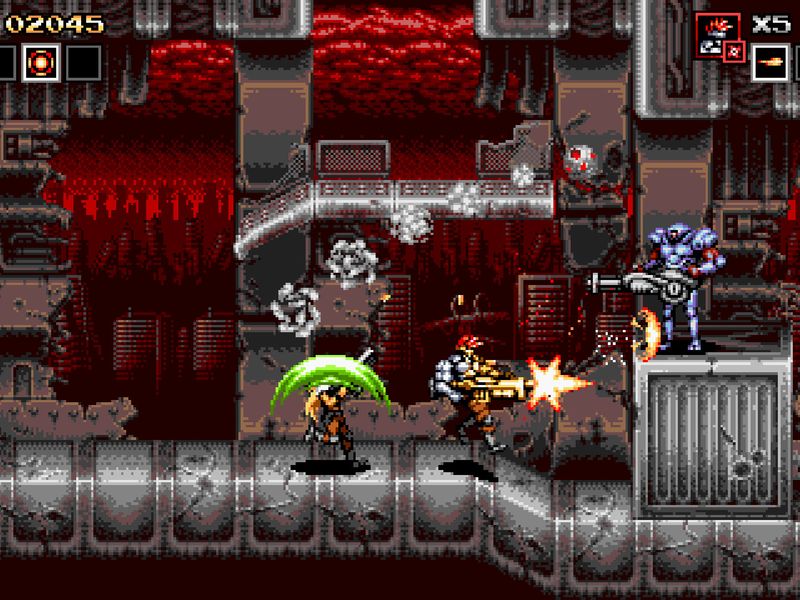 Blazing Chrome — скриншот 1