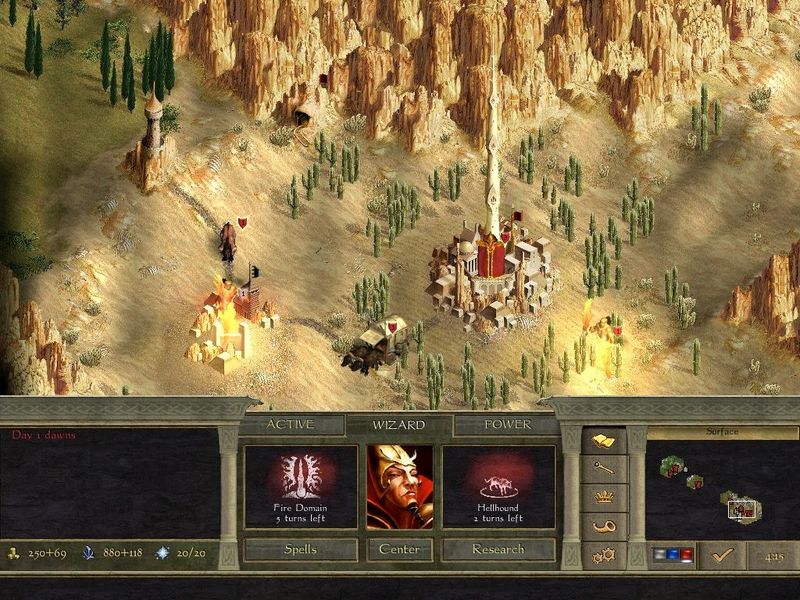 Age of Wonders II The Wizard's Throne — скриншот 1
