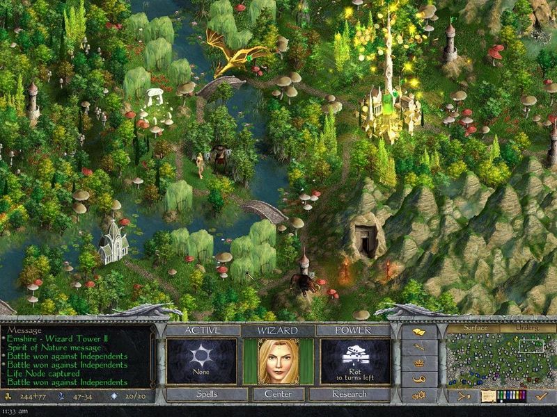 Age of Wonders Shadow Magic — скриншот 1