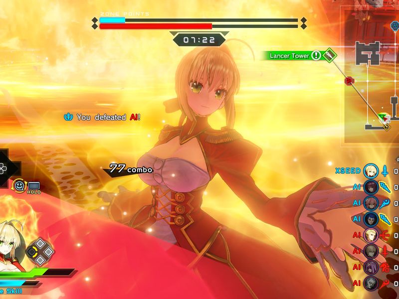 Fate EXTELLA LINK — скриншот 5