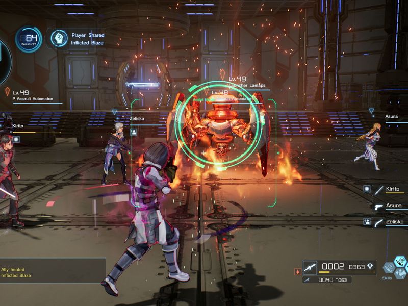 Sword Art Online Fatal Bullet — скриншот 7