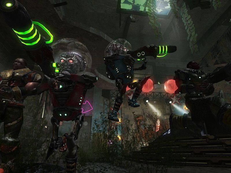 Alien Arena Warriors Of Mars — скриншот 3
