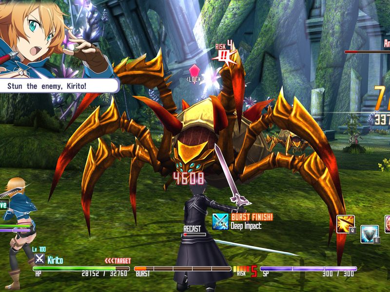 Sword Art Online Re Hollow Fragment — скриншот 8