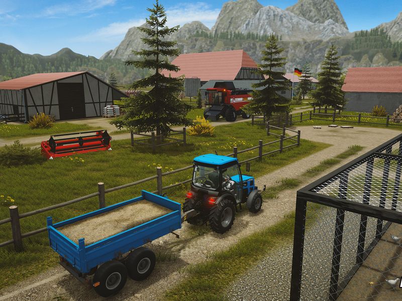Pure Farming 2018 Germany Map — скриншот 3