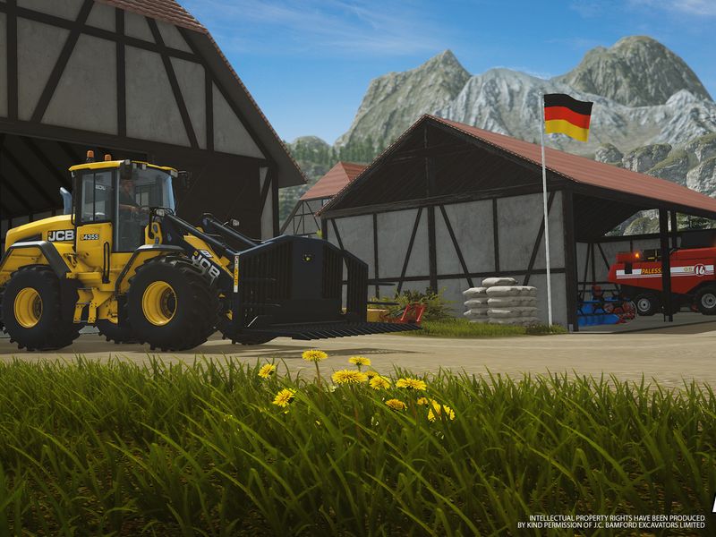 Pure Farming 2018 Germany Map — скриншот 1