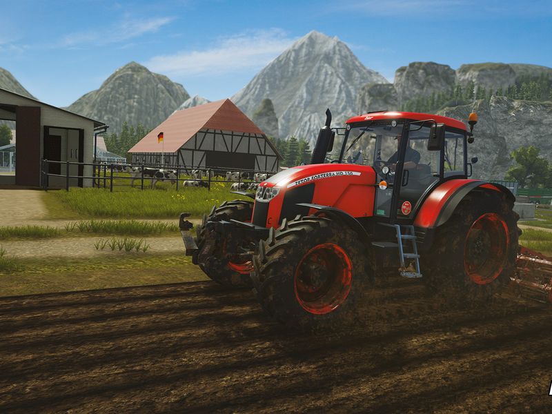 Pure Farming 2018 Germany Map — скриншот 2