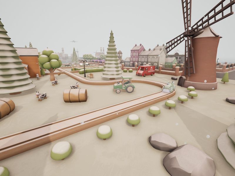 Tracks The Train Set Game — скриншот 5