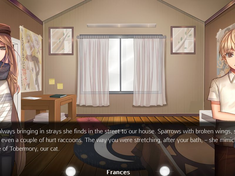 On Earth As It Is In Heaven A Kinetic Novel — скриншот 1