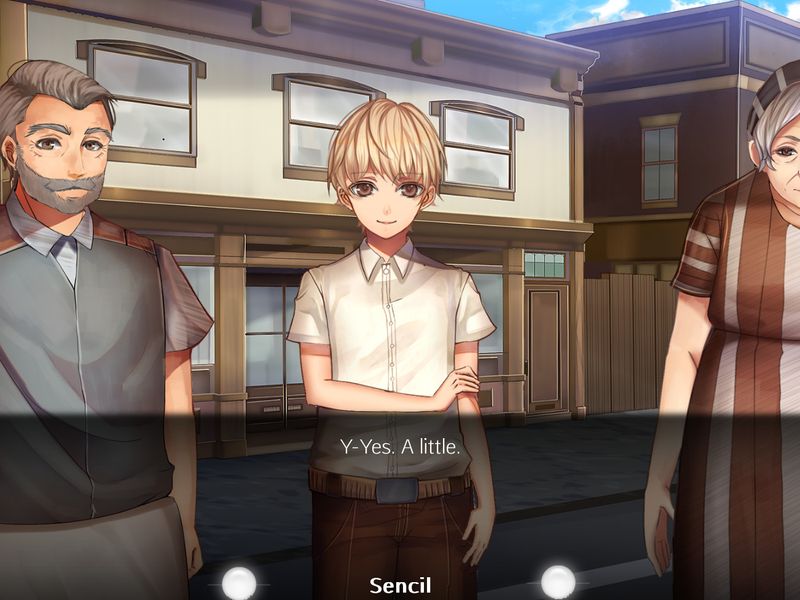 On Earth As It Is In Heaven A Kinetic Novel — скриншот 5