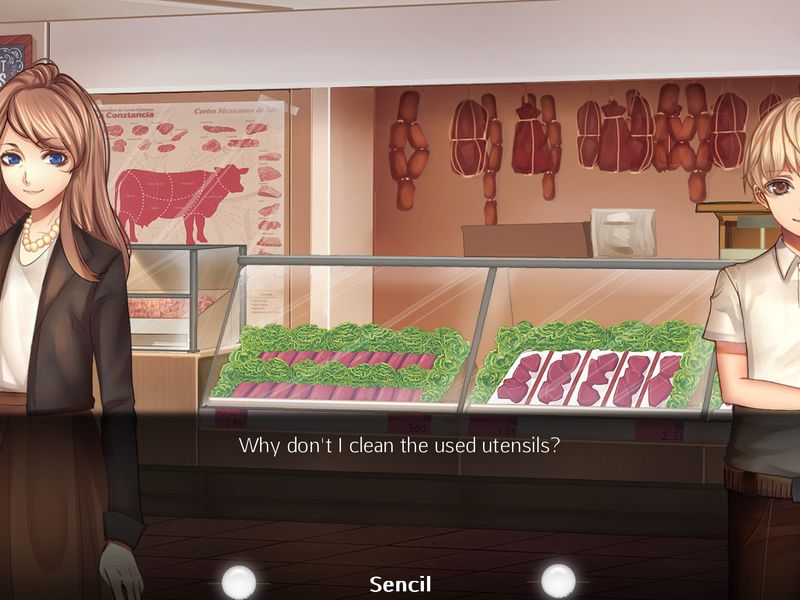 On Earth As It Is In Heaven A Kinetic Novel — скриншот 4