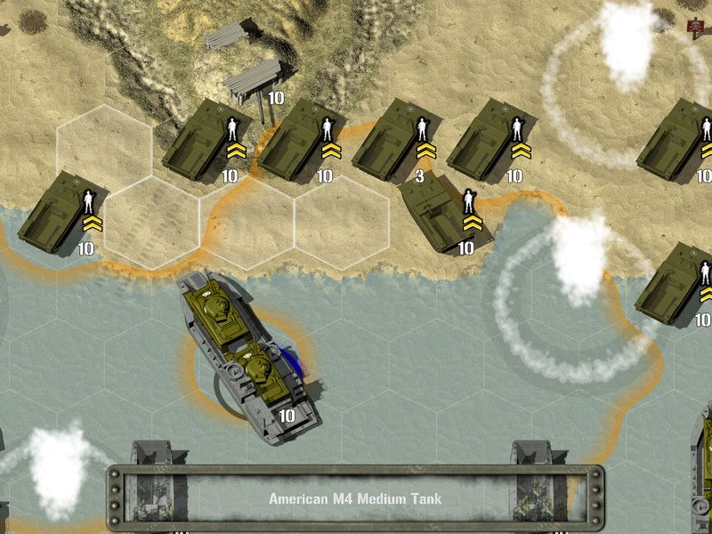 Tank Battle Pacific — скриншот 2