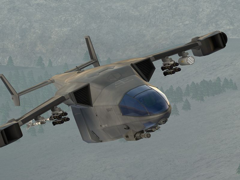 VTOL VR — скриншот 3
