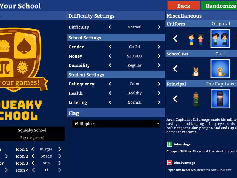 Academia School Simulator — скриншот 4