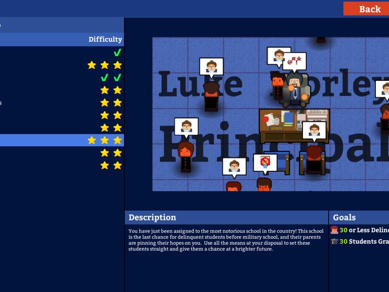 Academia School Simulator — скриншот 2