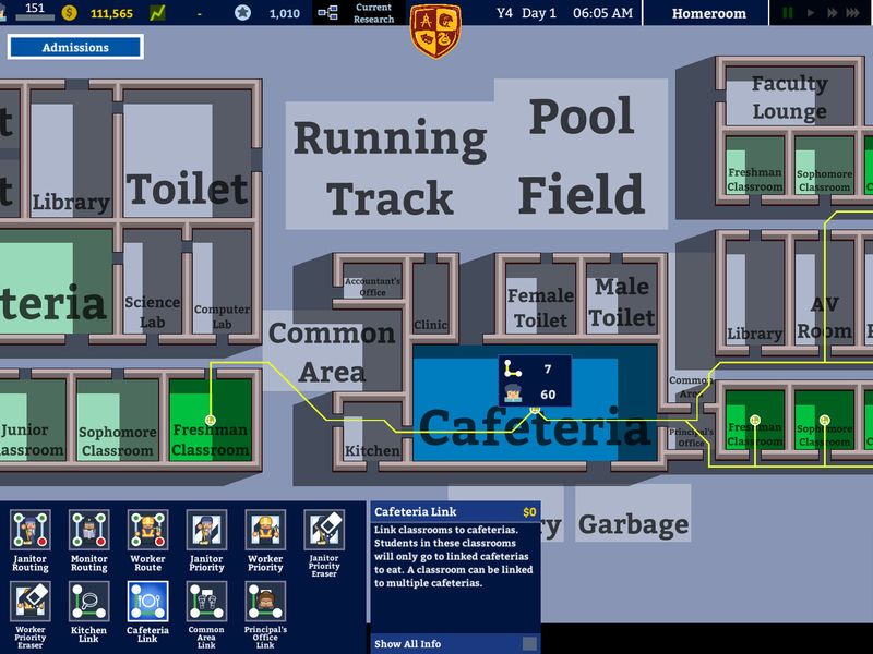 Academia School Simulator — скриншот 3