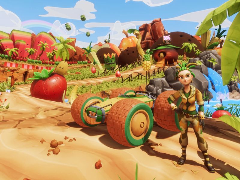 All Star Fruit Racing — скриншот 2