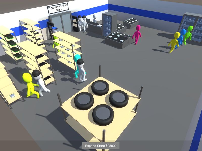 Supermarket Tycoon — скриншот 1