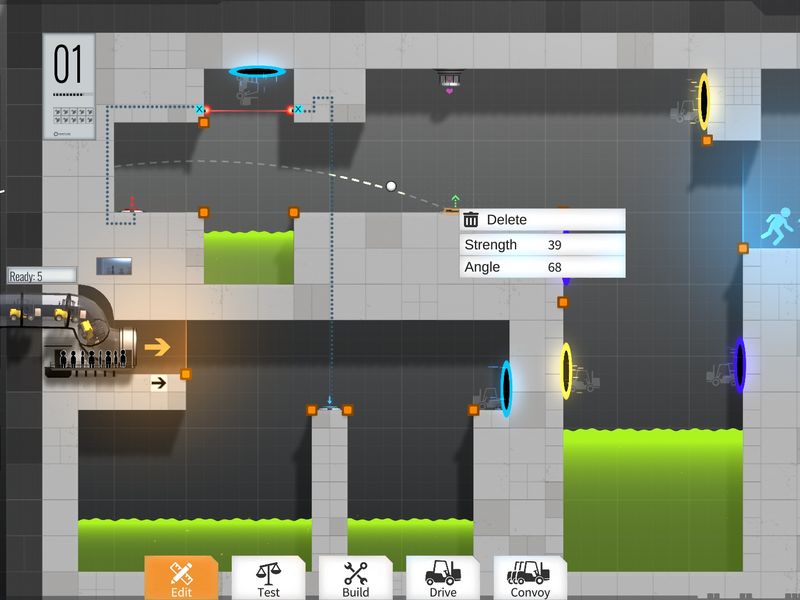 Bridge Constructor Portal — скриншот 4