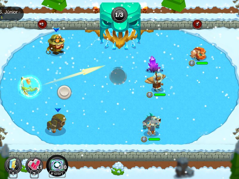 Tiny Force Deluxe — скриншот 1