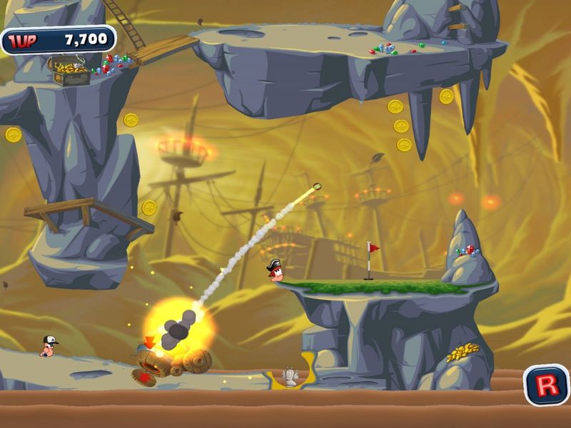 Worms Crazy Golf — скриншот 8