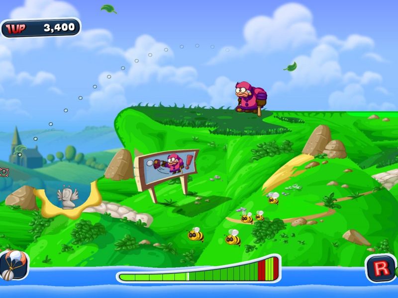 Worms Crazy Golf — скриншот 4