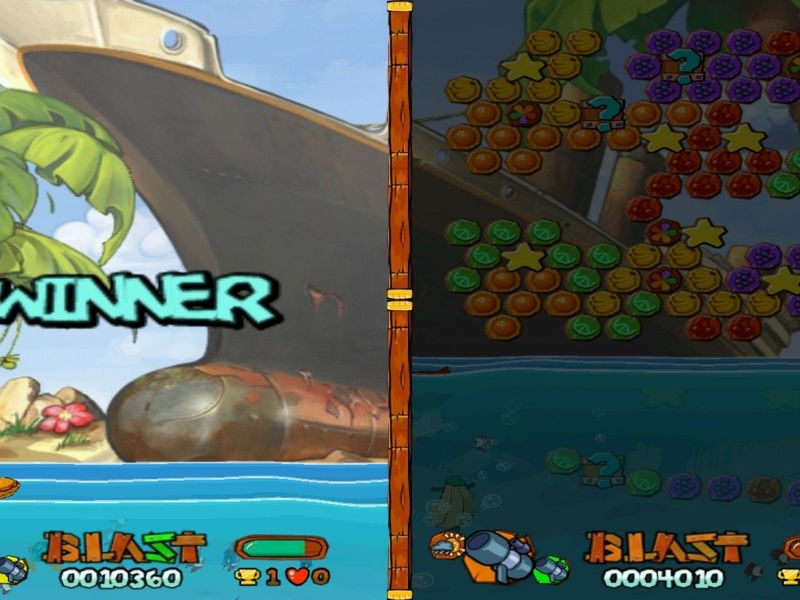 Worms Blast — скриншот 4