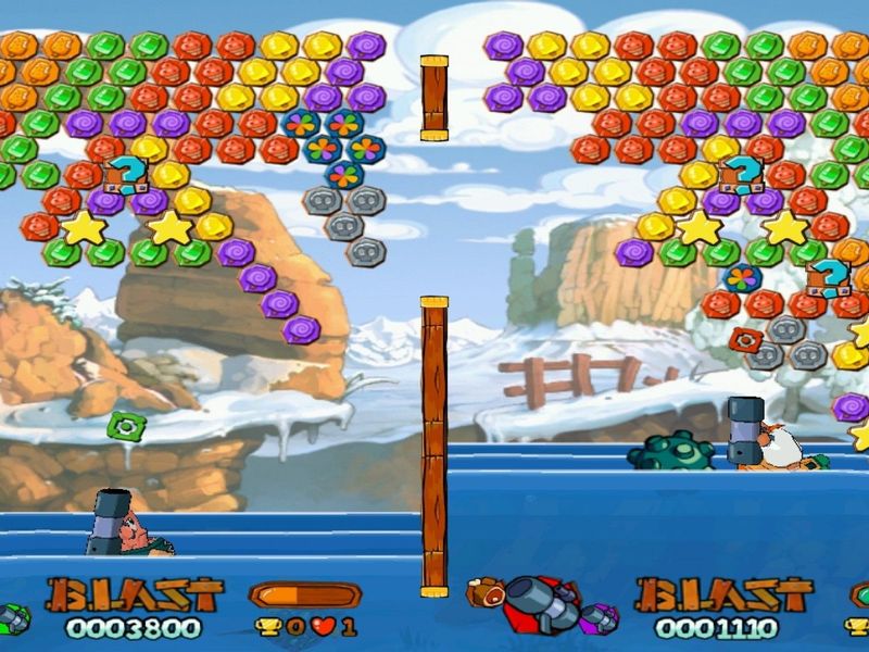 Worms Blast — скриншот 3