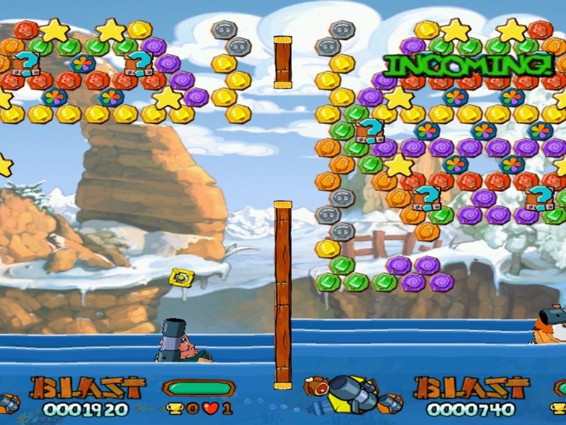 Worms Blast — скриншот 2