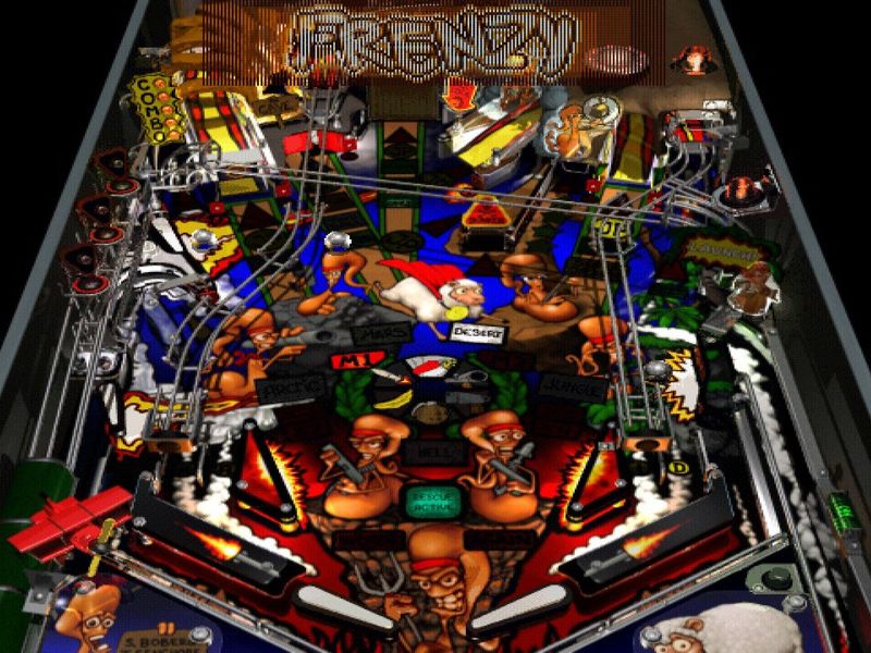 Worms Pinball — скриншот 2