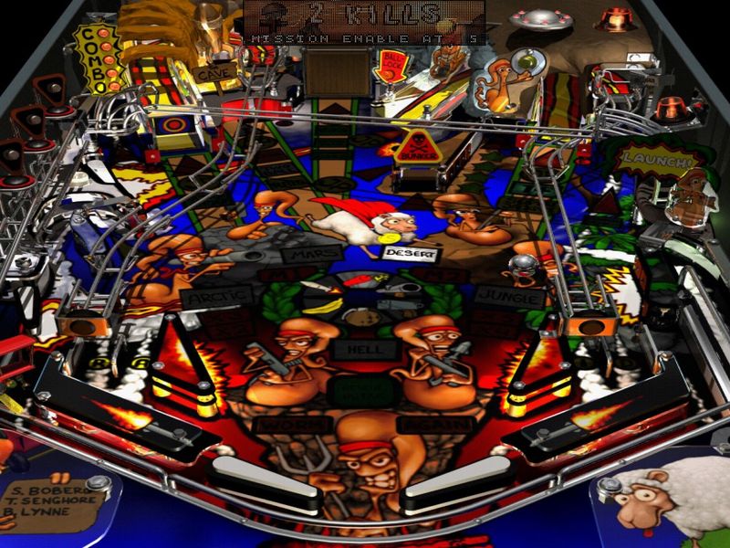 Worms Pinball — скриншот 6