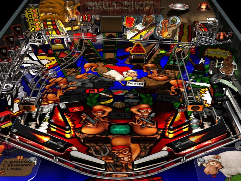 Worms Pinball — скриншот 7