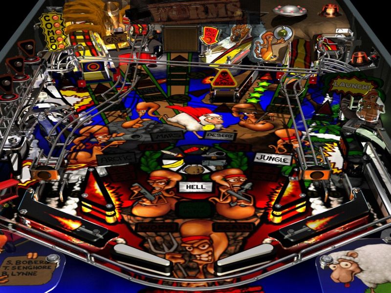 Worms Pinball — скриншот 5