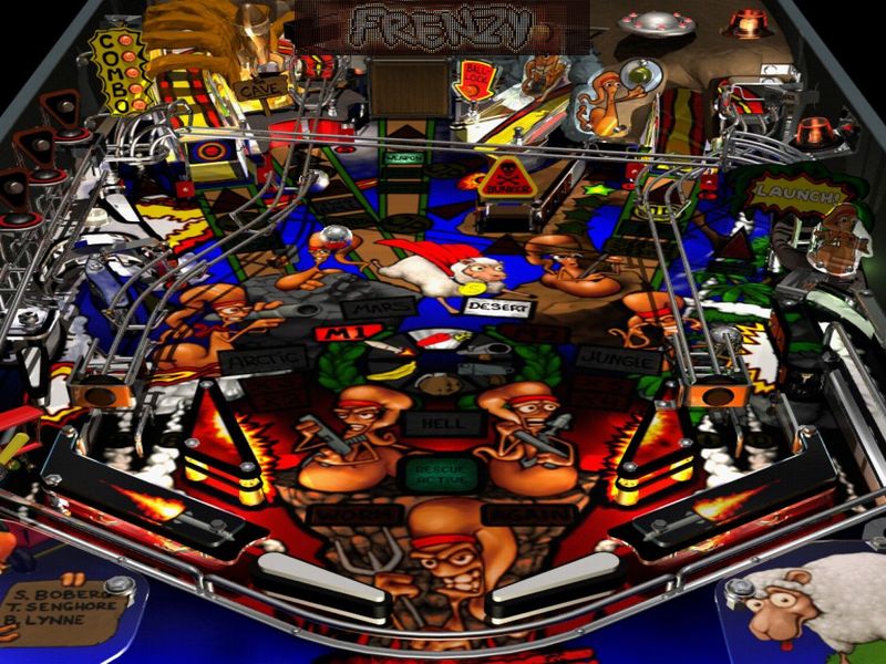 Worms Pinball — скриншот 8