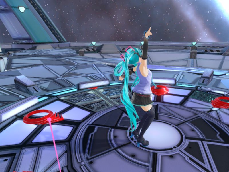 Hatsune Miku VR — скриншот 4